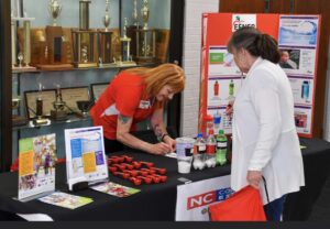 Cover photo for Sugar, Sugar Display Draws Potential EFNEP Participants in Lenoir County