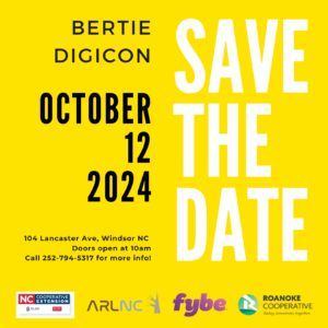 Save the date 10/12/24 Bertie DigiCon