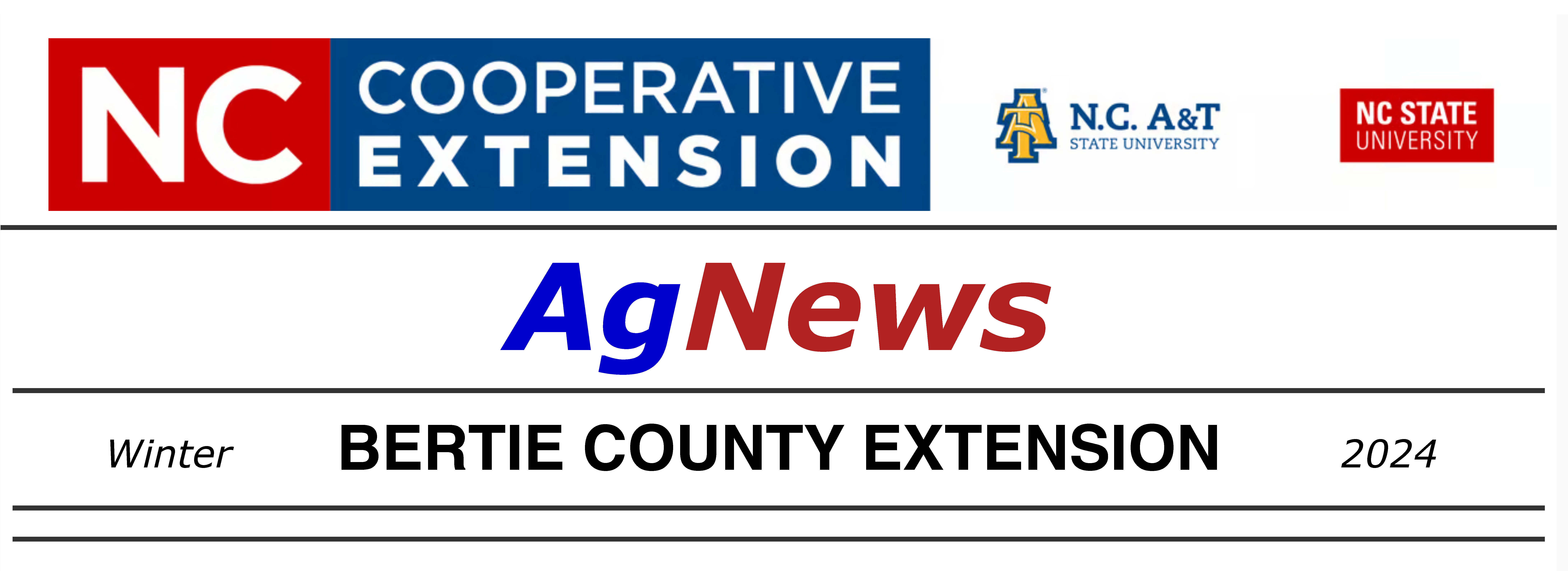 Bertie AgNews Newsletter Header