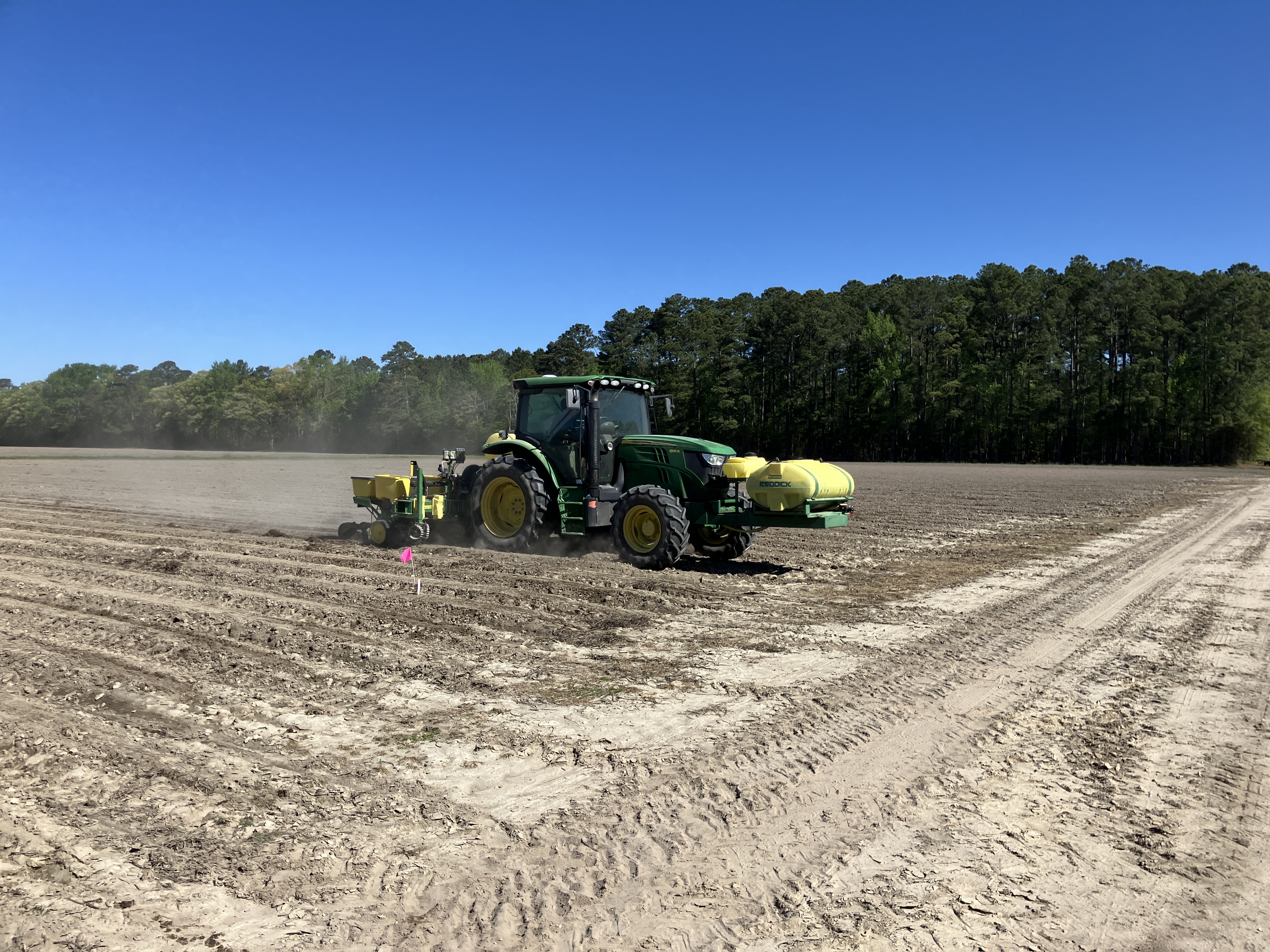 Planting corn PBRS 2025